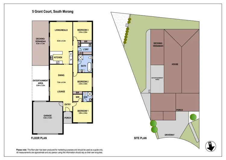 Floorplan of Homely house listing, 5 Grant Court, South Morang VIC 3752
