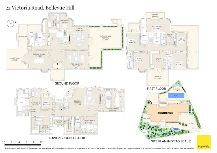 Floorplan of Homely house listing, 22 Victoria Road, Bellevue Hill NSW 2023