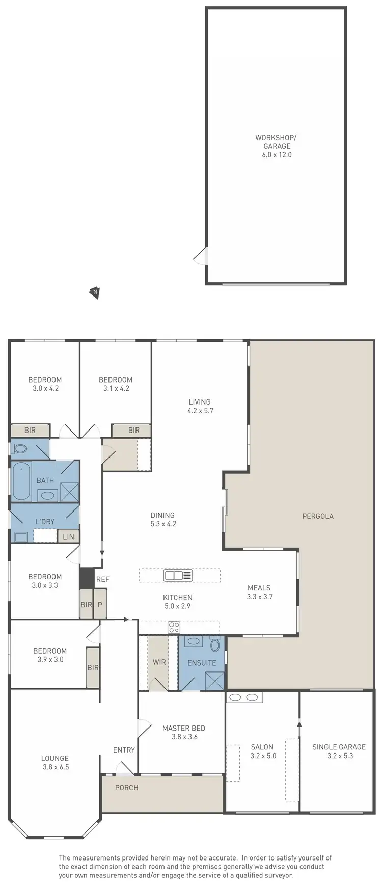 Floorplan of Homely house listing, 26 Frances Browne Way, Tarneit VIC 3029
