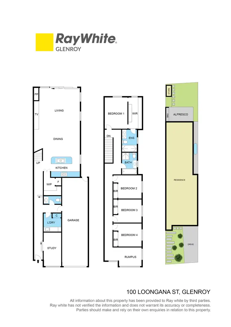 Floorplan of Homely house listing, 100 Loongana Avenue, Glenroy VIC 3046