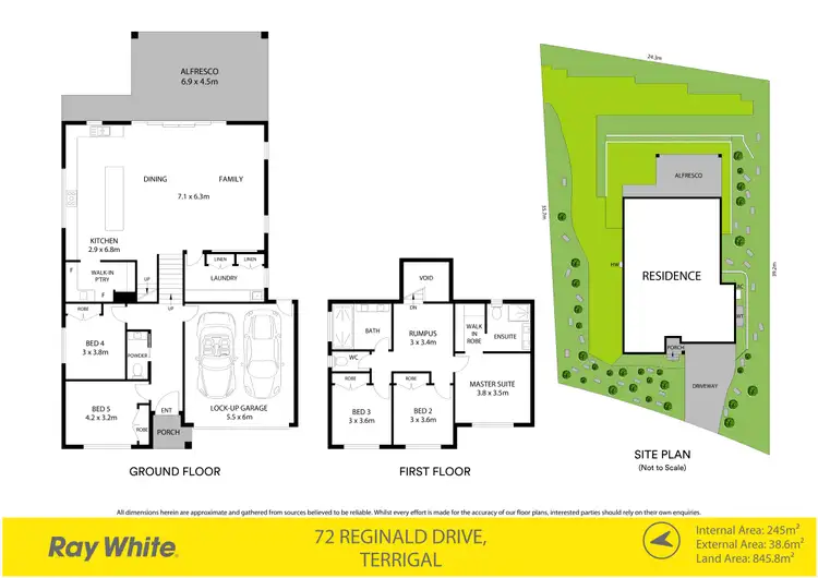 Floorplan of Homely house listing, 72 Reginald Drive, Terrigal NSW 2260