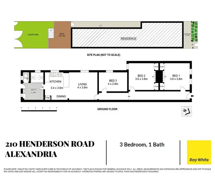 Floorplan of Homely house listing, 210 Henderson Road, Alexandria NSW 2015