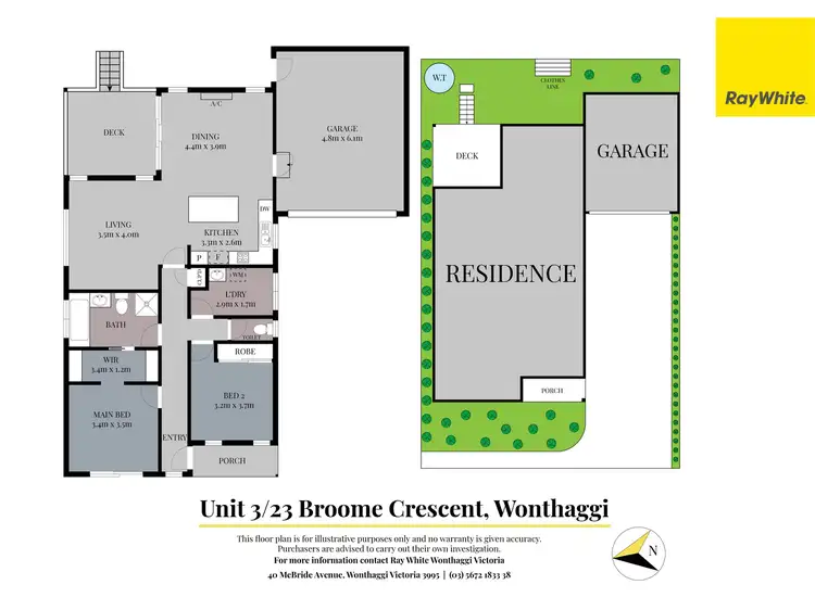 Floorplan of Homely unit listing, 3/23 Broome Crescent, Wonthaggi VIC 3995