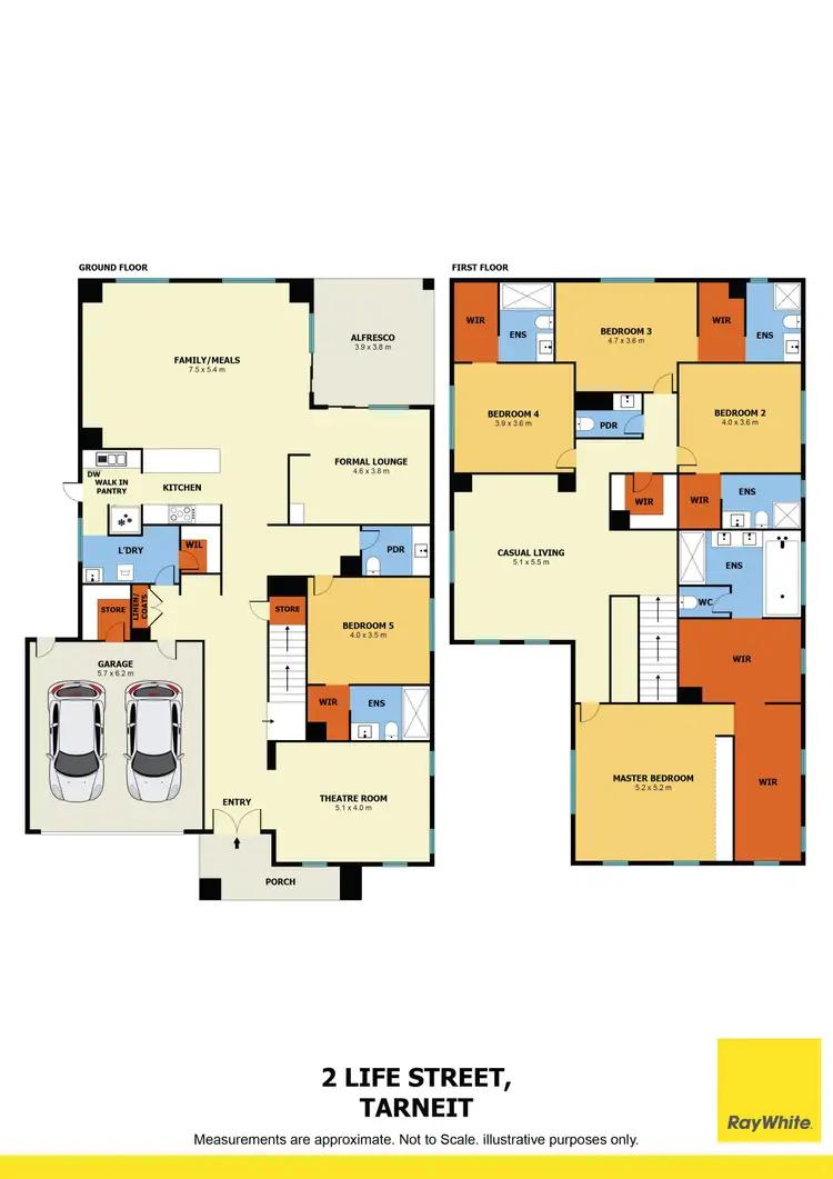 Floorplan of Homely house listing, 2 Life Street, Tarneit VIC 3029