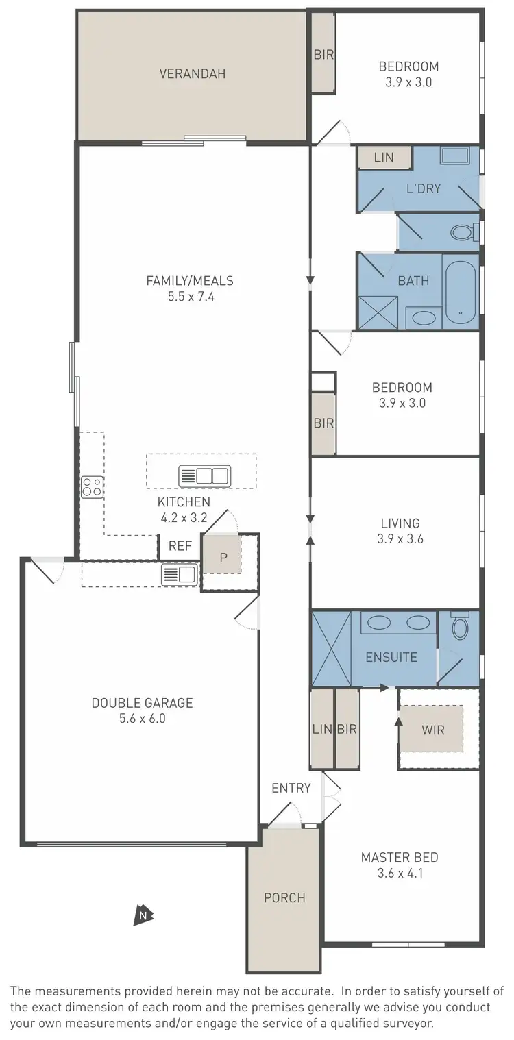 Floorplan of Homely house listing, 17 Charter Road, Werribee VIC 3030
