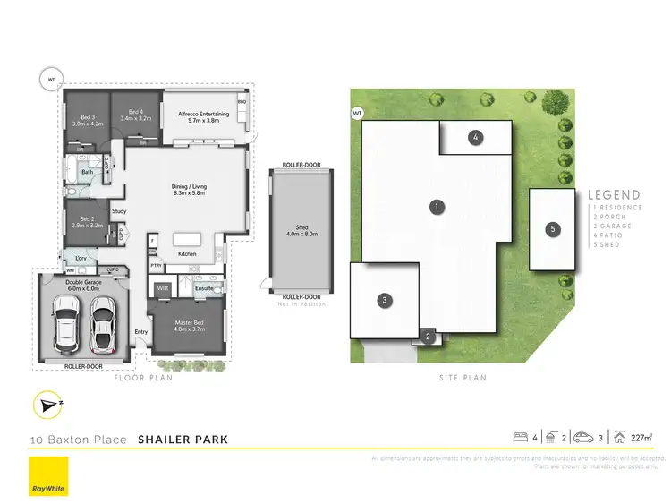Floorplan of Homely house listing, 10 Baxton Place, Shailer Park QLD 4128