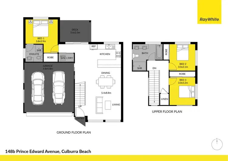 Floorplan of Homely other listing, 2/148 Prince Edward Avenue, Culburra Beach NSW 2540