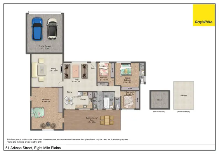Floorplan of Homely house listing, 51 Arkose Street, Eight Mile Plains QLD 4113
