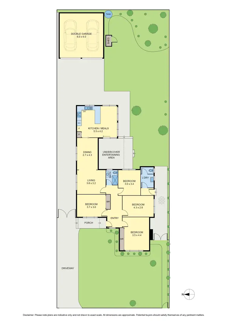 Floorplan of Homely house listing, 20 Edward Street, Fawkner VIC 3060