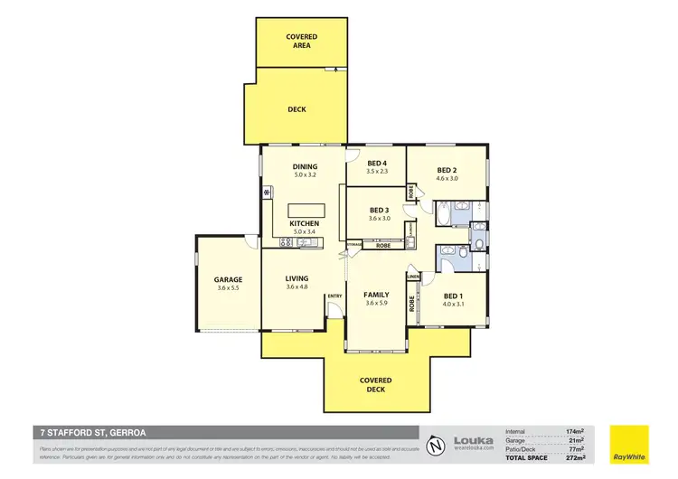 Floorplan of Homely house listing, 7 Stafford Street, Gerroa NSW 2534
