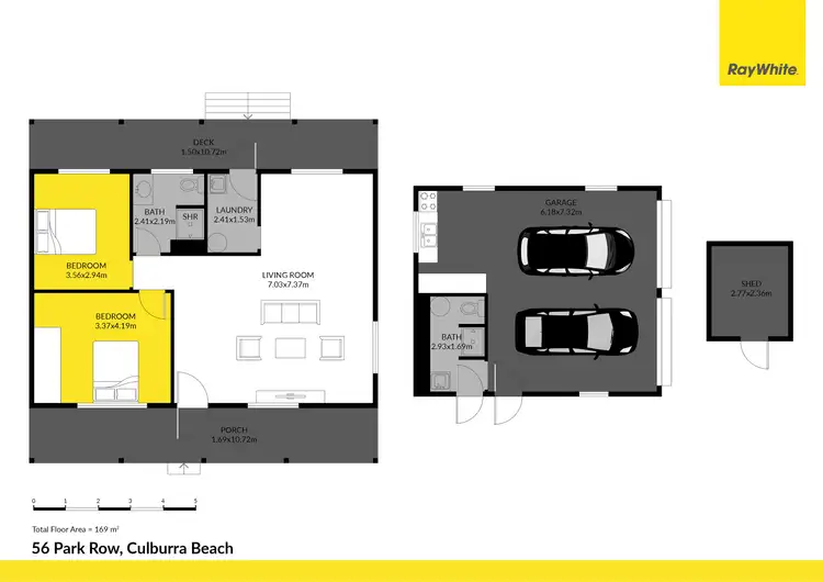 Floorplan of Homely house listing, 56 Park Row, Culburra Beach NSW 2540