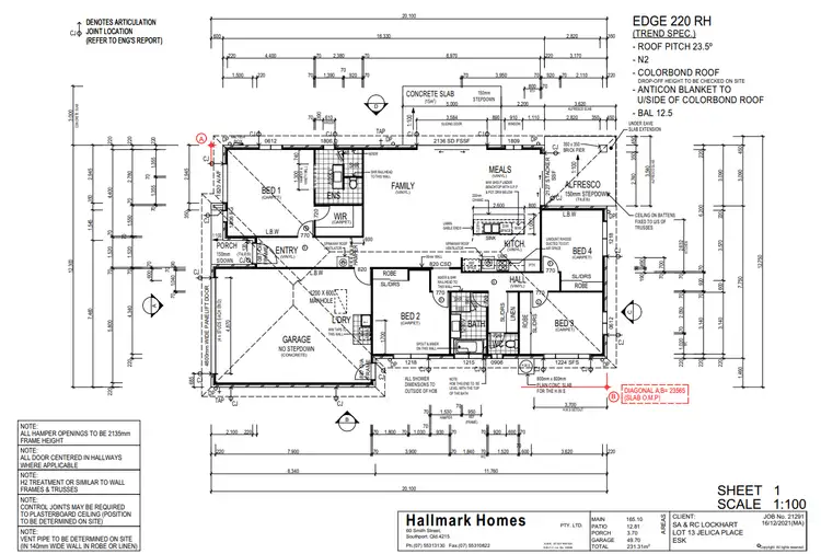 Floorplan of Homely house listing, 21 Jelica Place, Esk QLD 4312