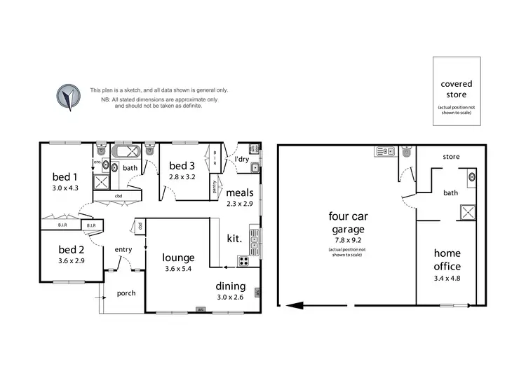 Floorplan of Homely house listing, 18 Morokai Grove, Lilydale VIC 3140