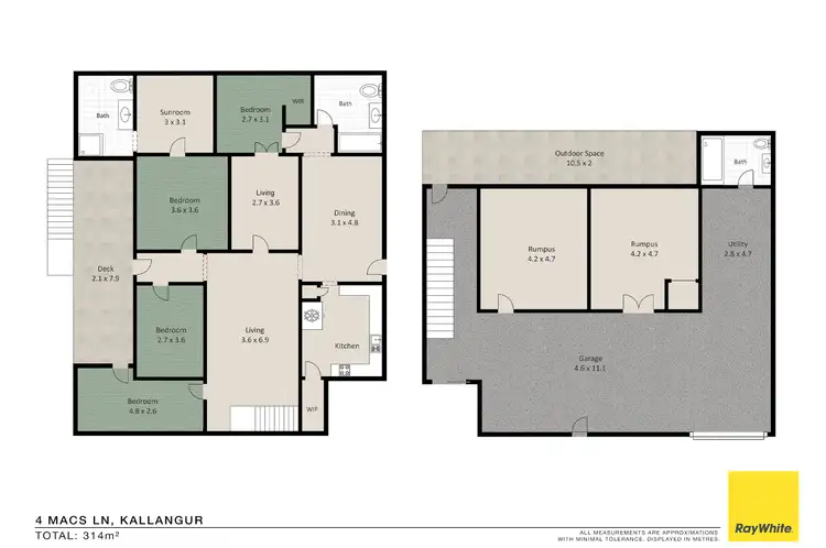 Floorplan of Homely house listing, 4 Macs Lane, Kallangur QLD 4503