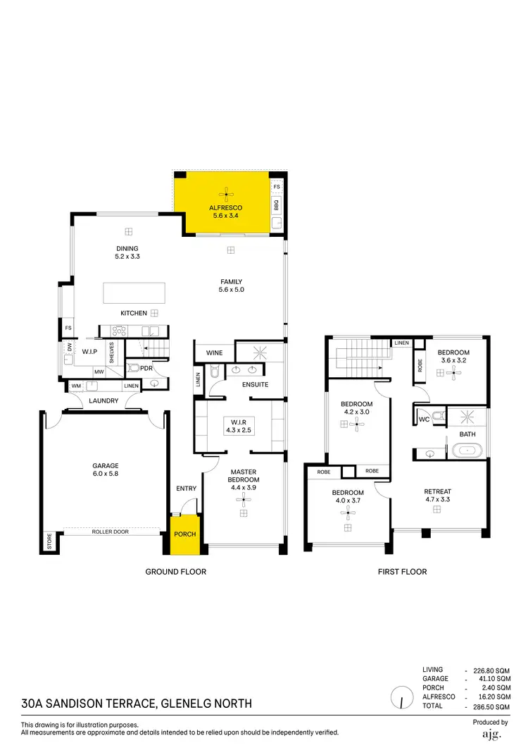 Floorplan of Homely house listing, 30A Sandison Terrace, Glenelg North SA 5045