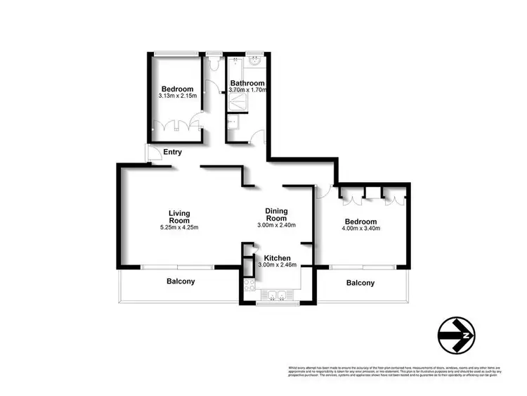 Floorplan of Homely unit listing, 3/35 Wickham Street, Newmarket QLD 4051