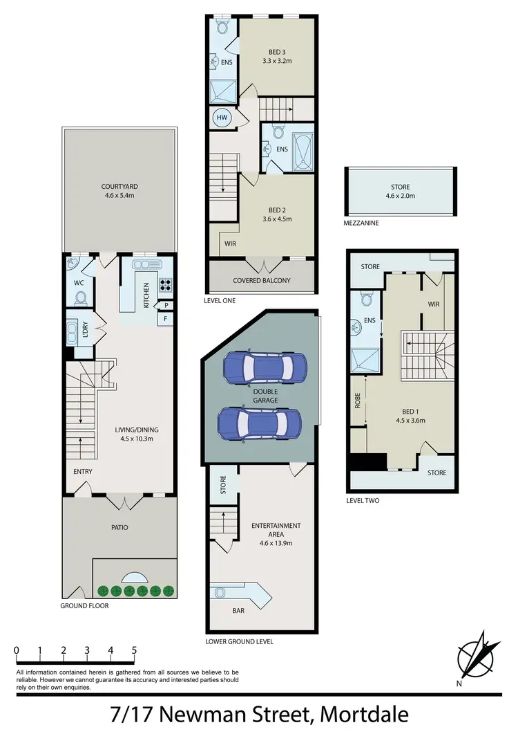 Floorplan of Homely townhouse listing, 7/17-21 Newman Street, Mortdale NSW 2223