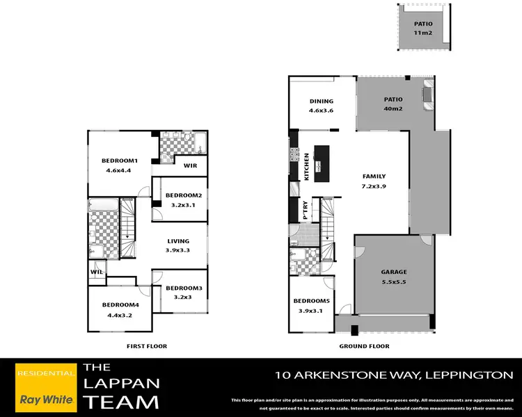 Floorplan of Homely house listing, 10 Arkenstone Way, Leppington NSW 2179