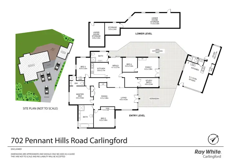 Floorplan of Homely house listing, 702 Pennant Hills Road, Carlingford NSW 2118