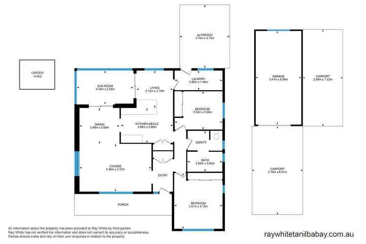 Floorplan of Homely house listing, 16 Northumberland Avenue, Lemon Tree Passage NSW 2319