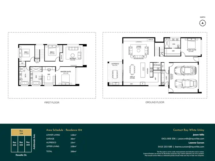 Floorplan of Homely house listing, 104/41 Ashbrook Avenue, Payneham SA 5070