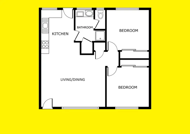Floorplan of Homely unit listing, 4/31 Chaffey Avenue, Mildura VIC 3500