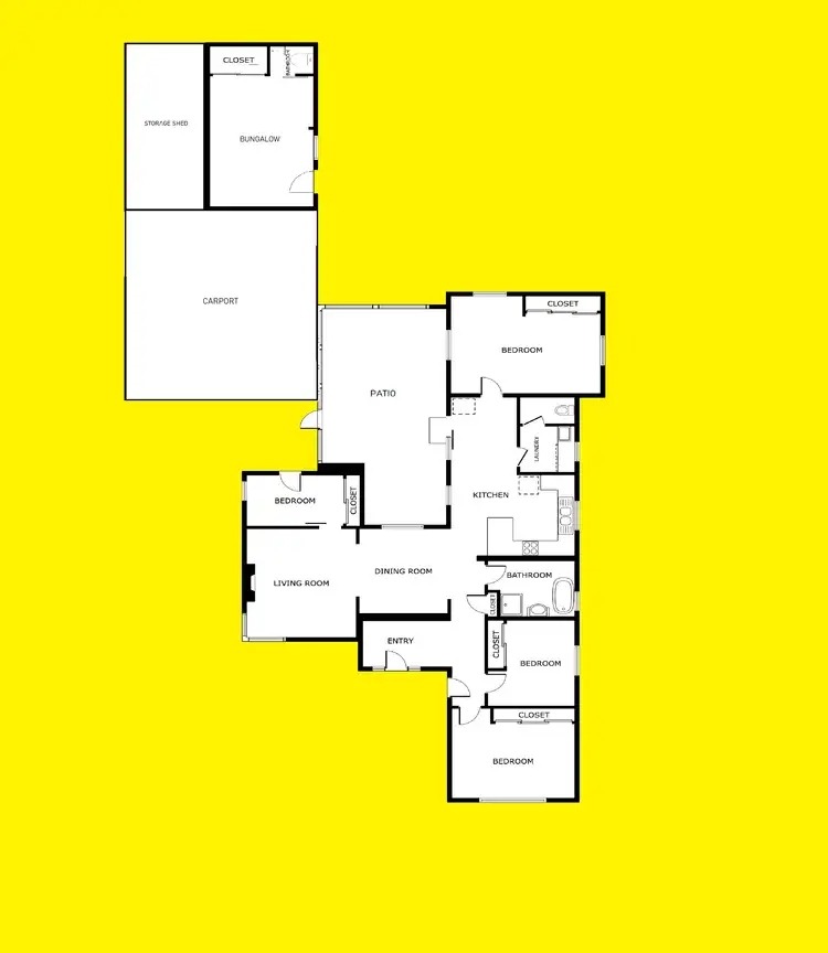 Floorplan of Homely house listing, 130 Pasadena Grove, Mildura VIC 3500