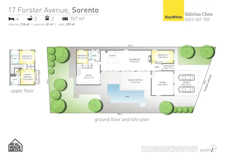 Floorplan of Homely house listing, 17 Forster Avenue, Sorrento QLD 4217