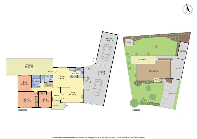 Floorplan of Homely house listing, 8 Carmen Court, Ringwood VIC 3134
