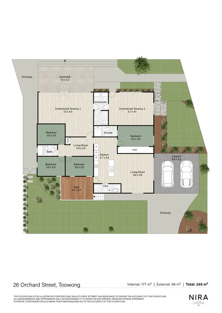 Floorplan of Homely other listing, 26 Orchard Street, Toowong QLD 4066