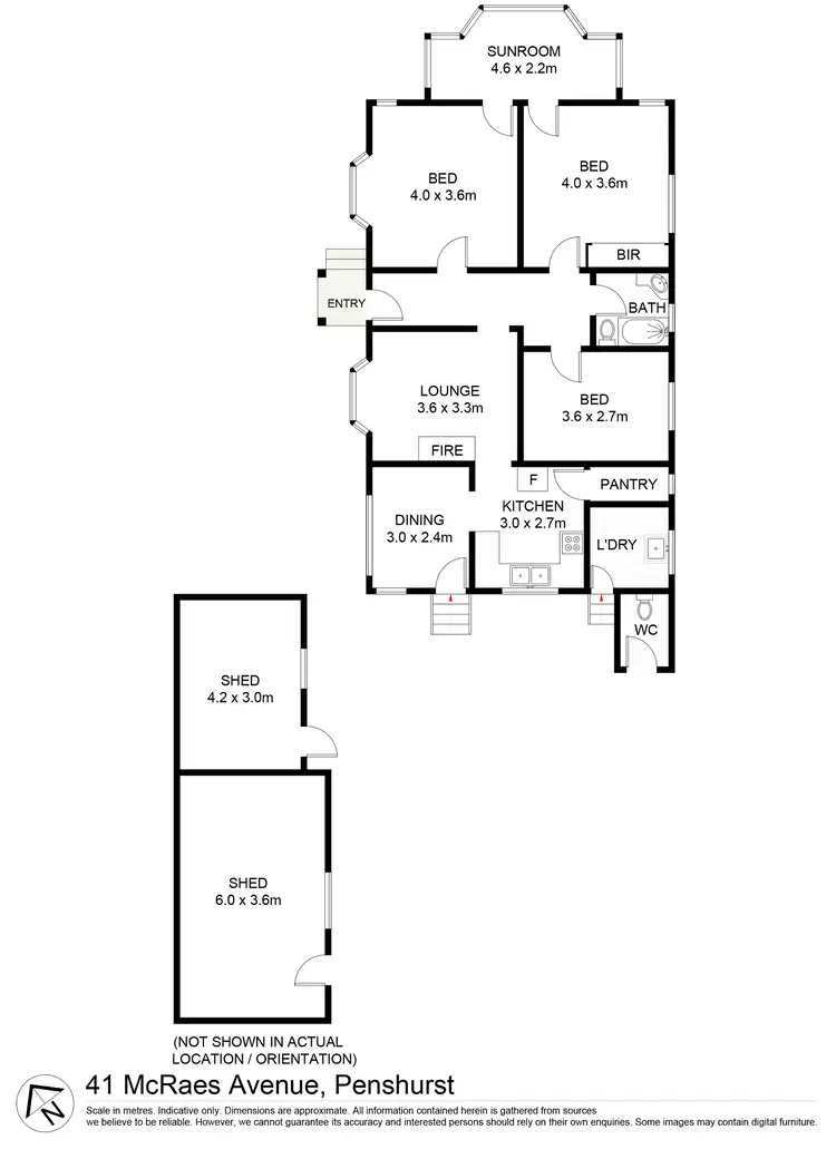 Floorplan of Homely house listing, 41 McRaes Avenue, Penshurst NSW 2222