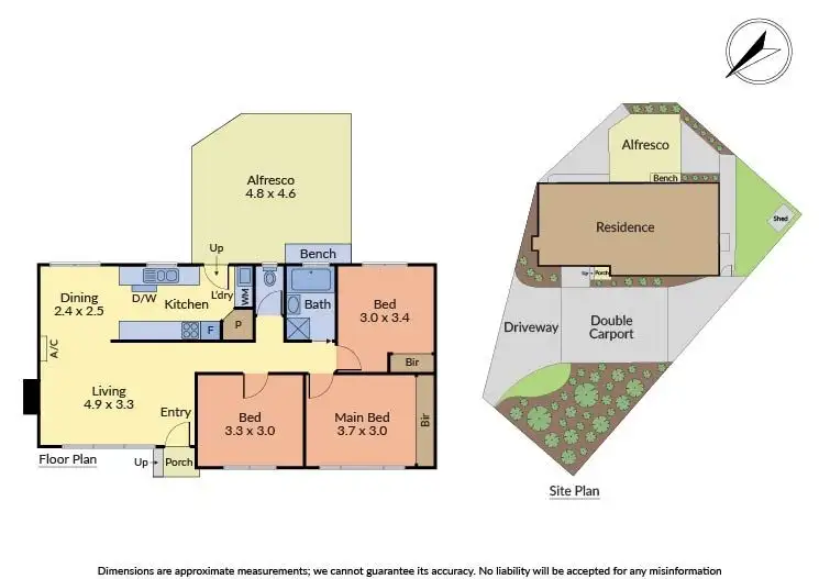 Floorplan of Homely house listing, 18 Lena Grove, Kilsyth VIC 3137