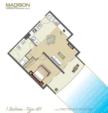 Floorplan of Homely apartment listing, 904/35 Campbell Street, Bowen Hills QLD 4006