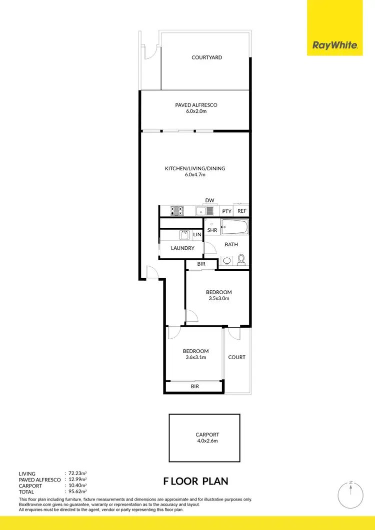 Floorplan of Homely house listing, 12/1 Charles Street, Plympton SA 5038