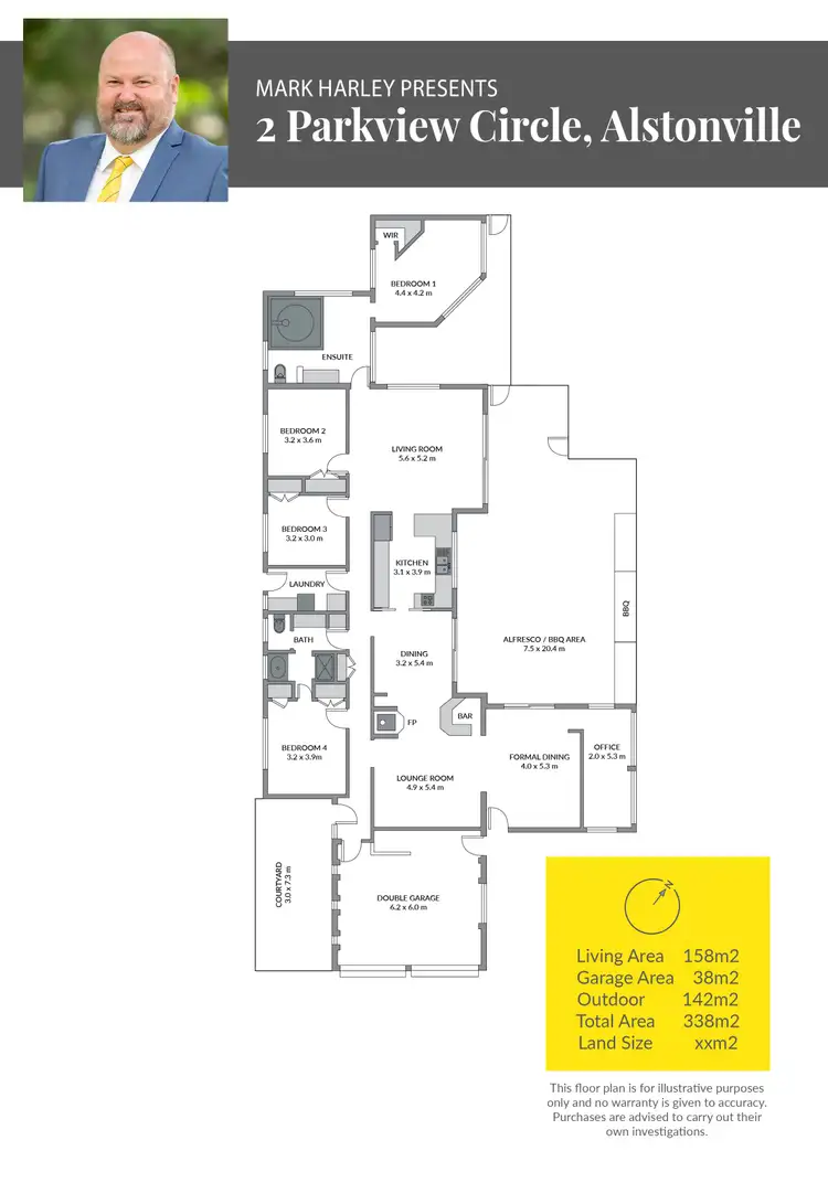 Floorplan of Homely house listing, 2 Parkview Circle, Alstonville NSW 2477