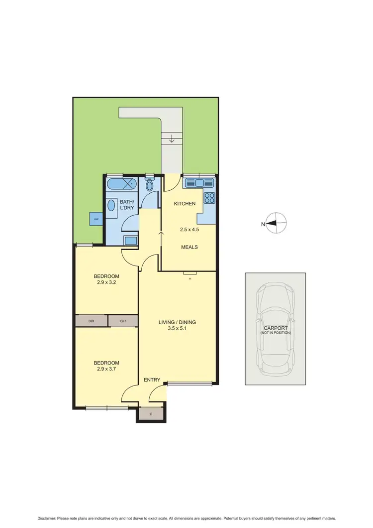 Floorplan of Homely villa listing, 15/104-110 Lorne Street, Fawkner VIC 3060