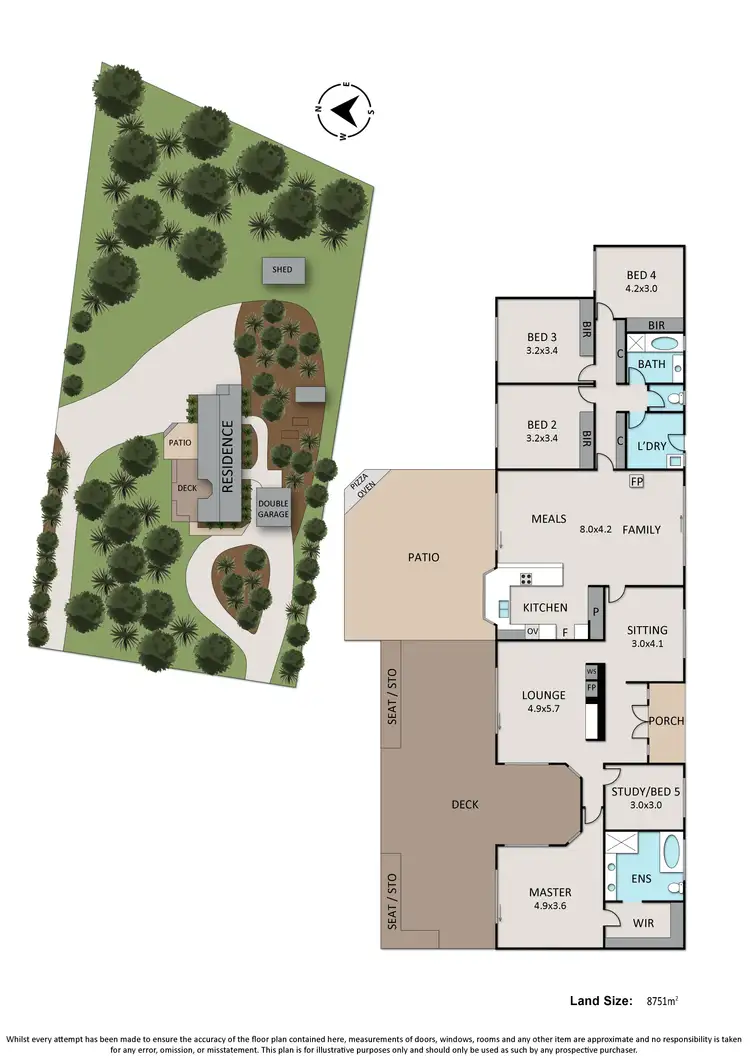 Floorplan of Homely rural property listing, 40 Aldershot Road, Langwarrin VIC 3910