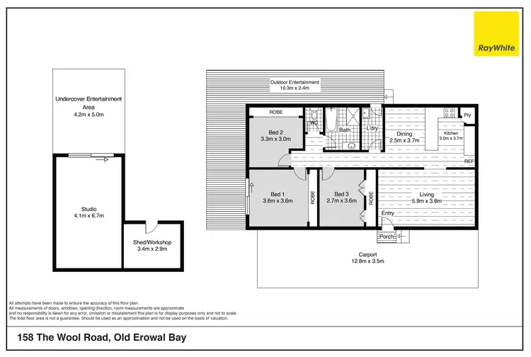 Floorplan of Homely house listing, 158 The Wool Road, Old Erowal Bay NSW 2540