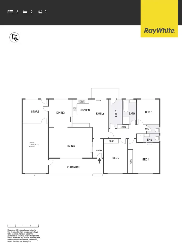 Floorplan of Homely house listing, 36 Grimshaw Street, Richardson ACT 2905