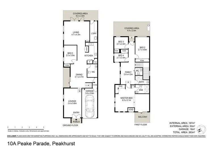 Floorplan of Homely semi-detached listing, 10a Peake Parade, Peakhurst NSW 2210