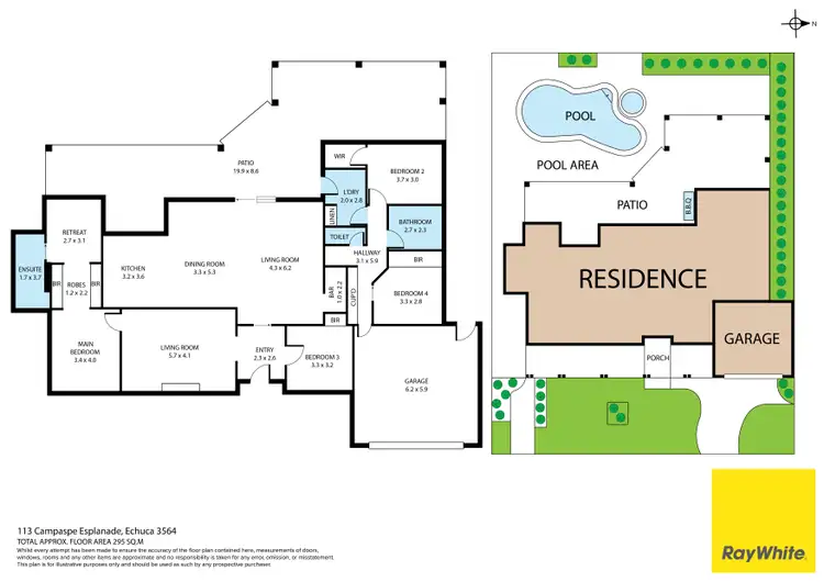 Floorplan of Homely house listing, 113 Campaspe Esplanade, Echuca VIC 3564