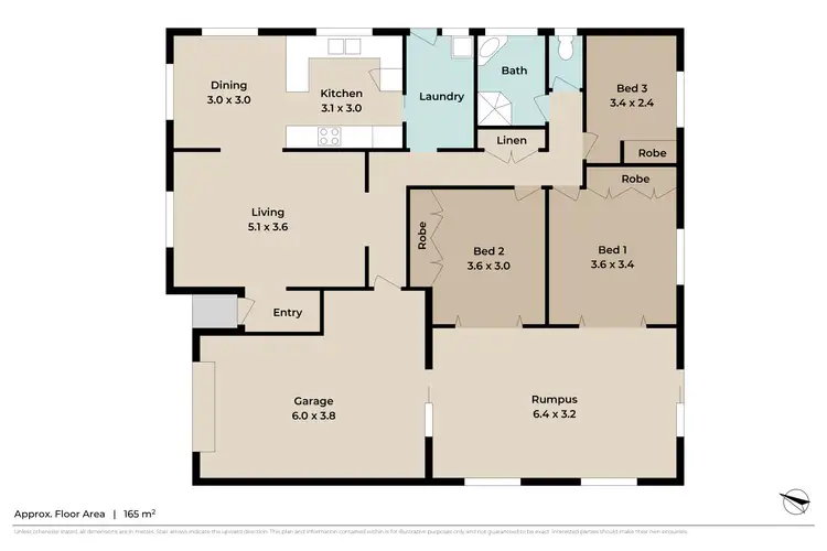Floorplan of Homely house listing, 6 Beethoven Street, Strathpine QLD 4500