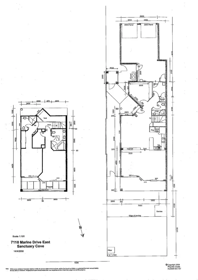 Floorplan of Homely house listing, 7110 Marine Drive East, Sanctuary Cove QLD 4212