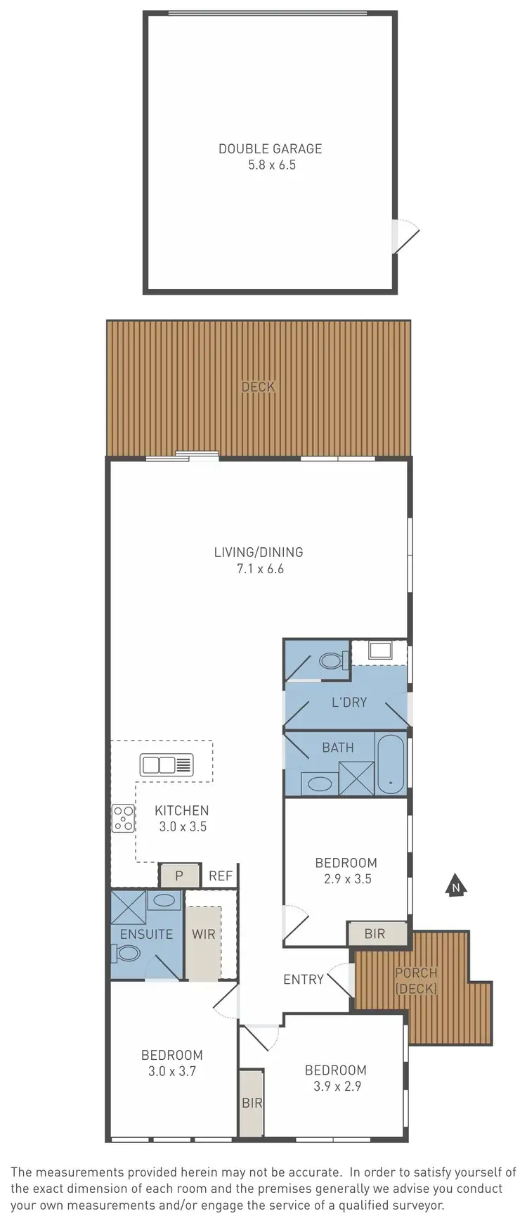 Floorplan of Homely house listing, 13 Secret Garden Way, Tarneit VIC 3029