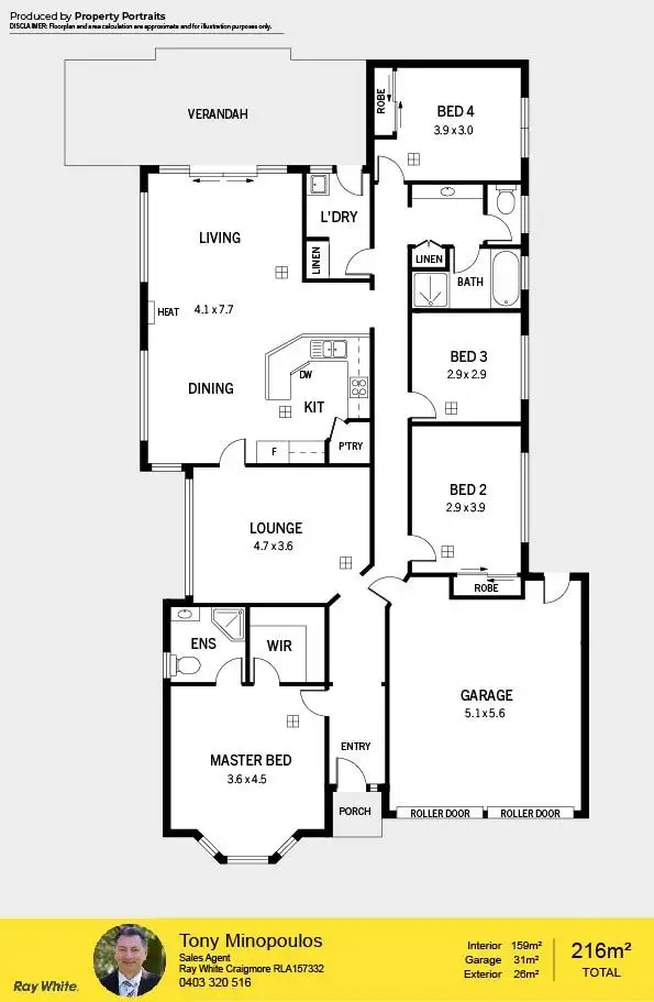Floorplan of Homely house listing, 2 Fiebig Court, Blakeview SA 5114