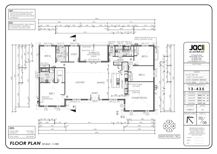 Floorplan of Homely house listing, 76 Tooma Drive, Murray Bridge East SA 5253