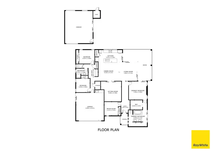 Floorplan of Homely house listing, 2 Emma Lee Court, Bargara QLD 4670