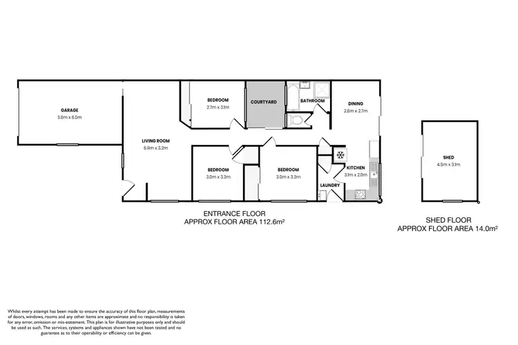 Floorplan of Homely house listing, 2/198 Rocky Point Road, Fingal Bay NSW 2315