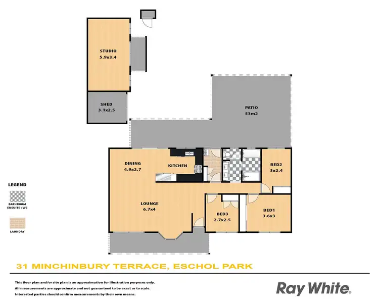 Floorplan of Homely house listing, 31 Minchinbury Terrace, Eschol Park NSW 2558
