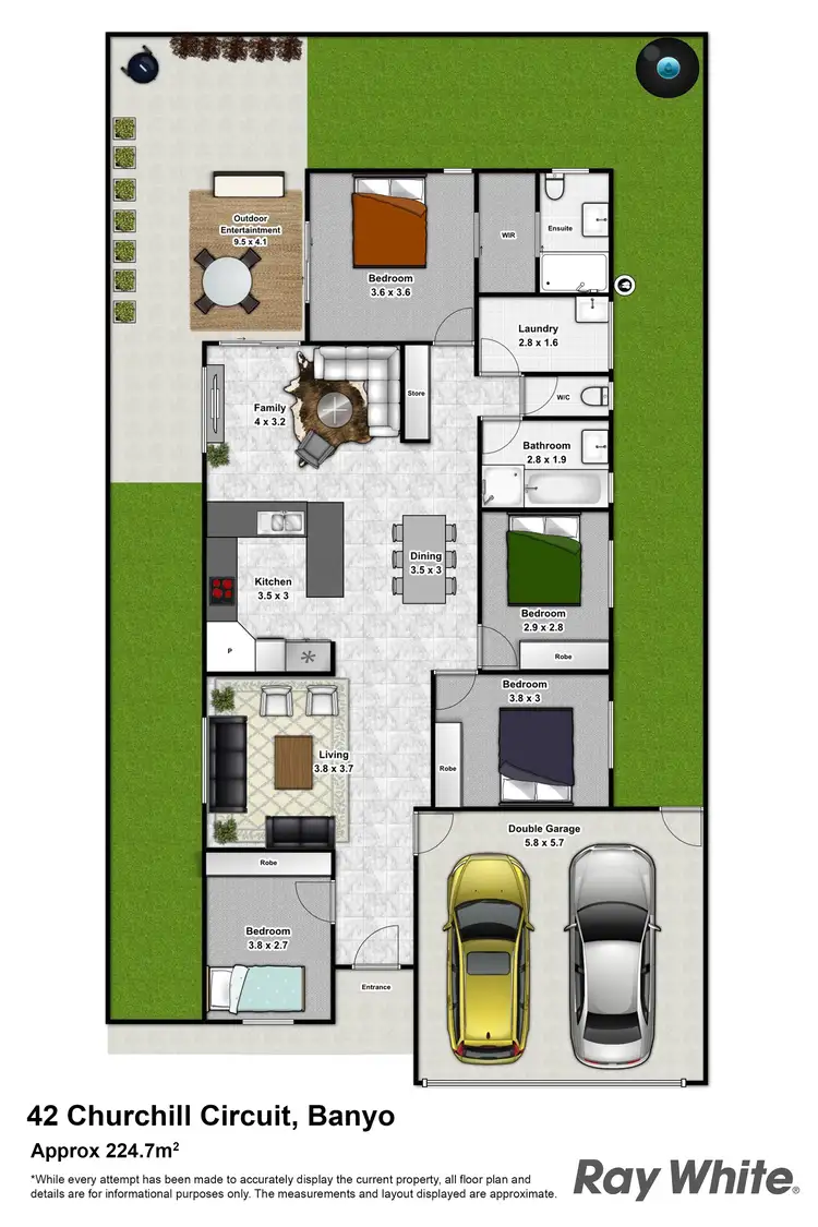 Floorplan of Homely house listing, 42 Churchill Circuit, Banyo QLD 4014